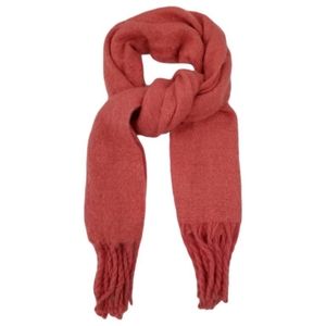 Lauren Conrad Womens Coral Pink Cozy Soft Warm Blanket Scarf